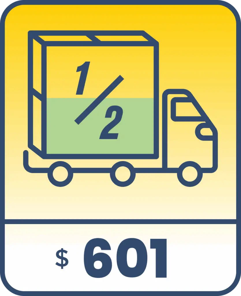 1/2 load truck